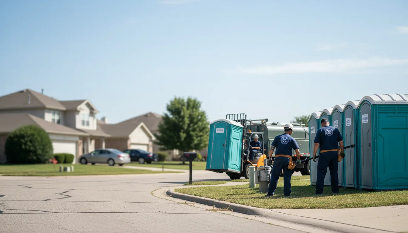 Porta Potty Rental in Abilene, KS near me
